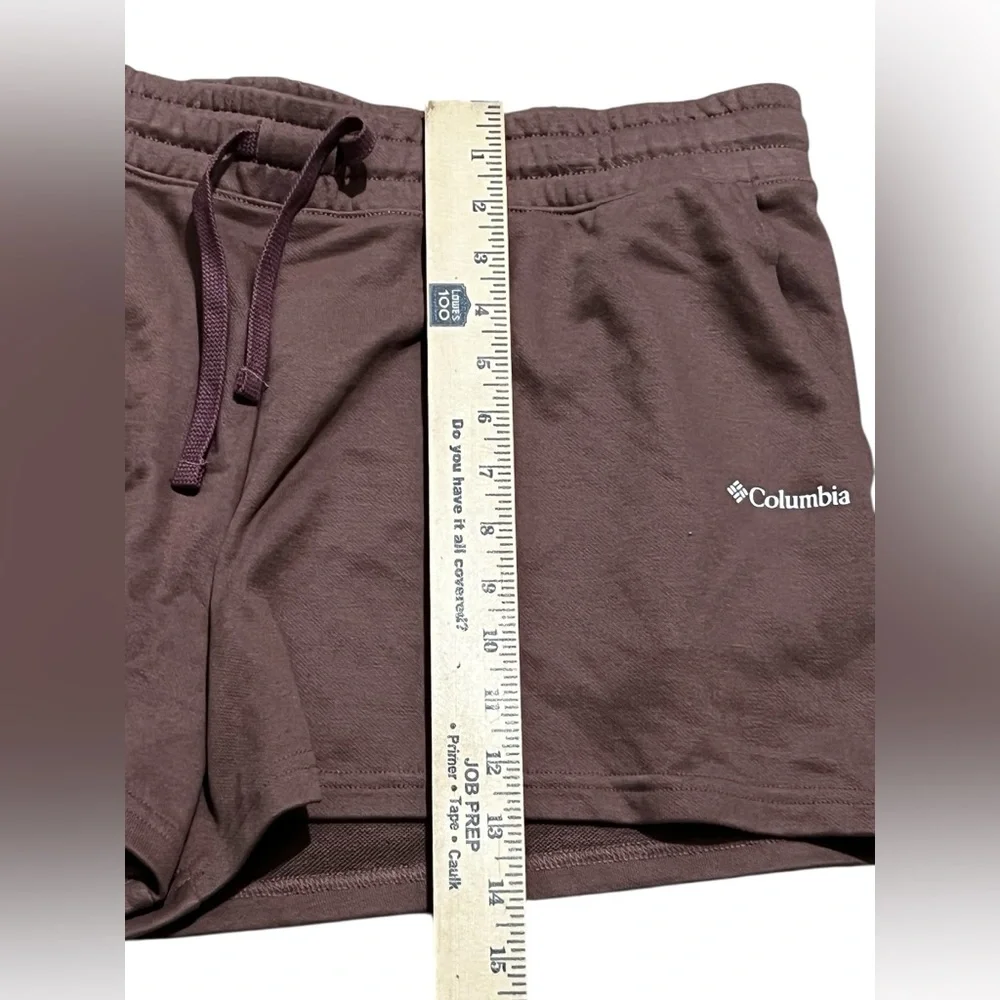 Columbia sport women’s French Terry 3” Inseam Shorts size XL mauve‎ purple pink - Picture 4 of 12